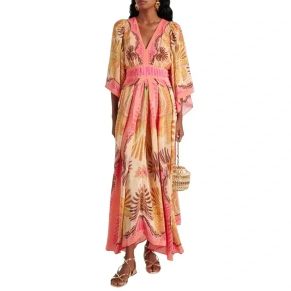 NWT FARM Rio Palms Dress Size S - Picture 6 of 14